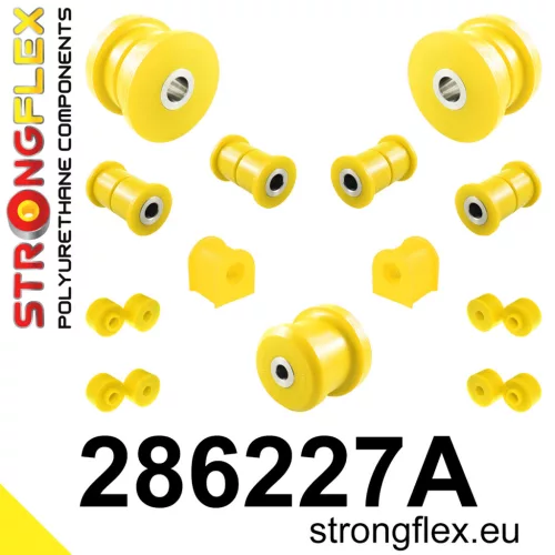 286227A: Rear suspension bush kit SPORT Custom Black