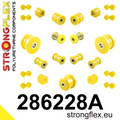286228A: Full suspension bush kit SPORT 24mm 24mm Yellow