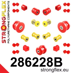286228B: Full suspension bush kit 24mm 24mm Black