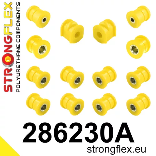 286230A: Rear suspension bush kit SPORT Custom Black