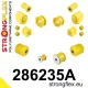 286235A: Full suspension bush kit SPORT 26mm Yellow