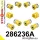 286236A: Front suspension bush kit SPORT Custom Black