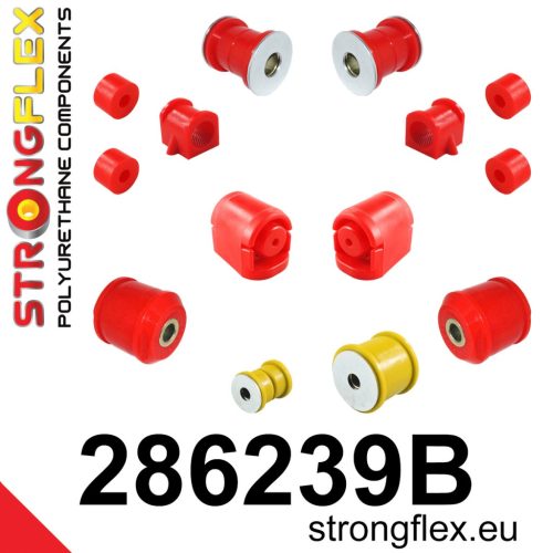 286239B: Front suspension and ream beam bush kit