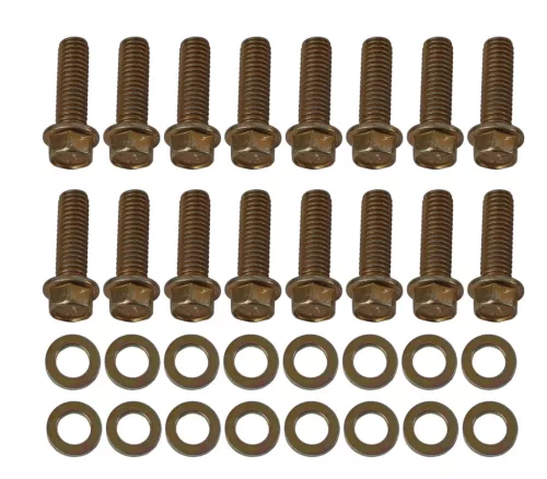 Manley Intake Manifold Bolt St, BOLTS-SBC INT MANIFOLD