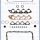 Ajusa Complete Gasket Set Honda 1.6L 16v - B16A