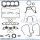 Ajusa Complete Gasket Set Toyota 2.0L 16v - 3S-GE