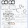 Ajusa Complete Gasket Set Subaru 2.5L 16v - EJ257
