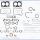 Ajusa Complete Gasket Set Subaru 2.5L 16v - EJ255