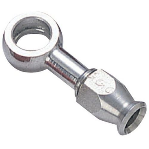 Goodridge AN3 Teflon (PTFE) Straight Extended Neck Banjo Fitting (10mm), Stainless Steel - 5092-03C
