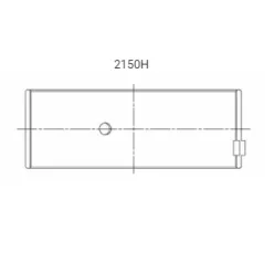 ACL Conrod Bearing Shell Ford 4.0L Barra (incl. turbo)