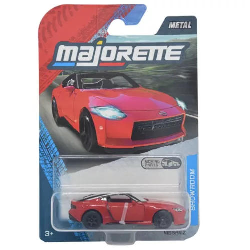 Majorette Showroom Premium Cars Nissan Z model car - red
