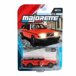  Majorette Vintage Premium Cars Volvo 240 GL Estate model car - red