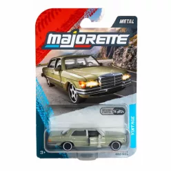   Majorette Vintage Premium Cars Mercedes-Benz 450 SEL 6.9 model car - silver-green