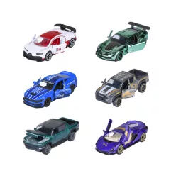 Majorette Showroom Deluxe Cars 1:64 die-cast (6 assorted)