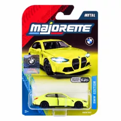   Majorette BMW Premium Cars BMW M3 (G80) Model Car - Neon Yellow