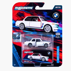 Majorette BMW Deluxe Cars BMW 2002 Turbo model car - white