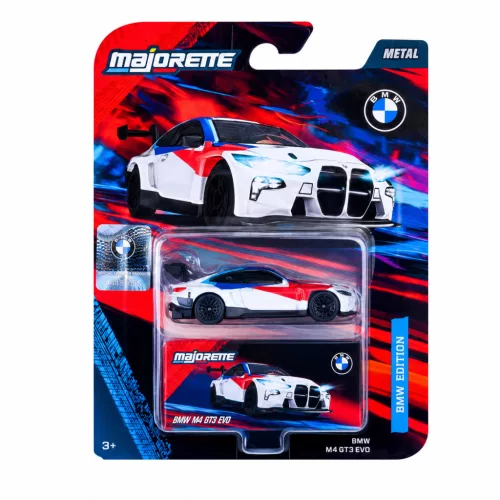 Majorette BMW Deluxe Cars BMW M4 GT3 EVO model car - white