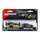 Majorette Mercedes-AMG GLC 63 S + Mercedes-AMG CLE 53 Deluxe Trailer Set 1:64