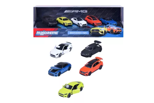 Majorette Mercedes-AMG 5-Piece Die-Cast Model Car Gift Set 1:64
