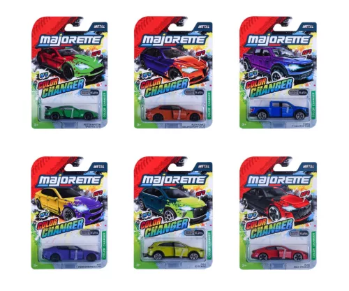 Majorette Premium Cars Color Changers 1:64 die-cast car (6 styles)