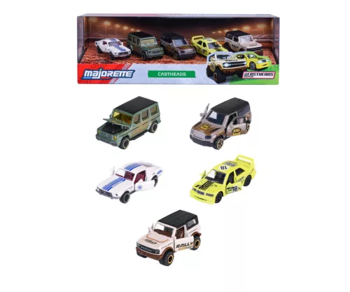 Majorette CastHeads 5 Pieces Giftpack