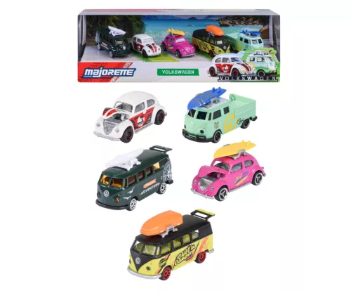Majorette Volkswagen 5 Pieces Giftpack