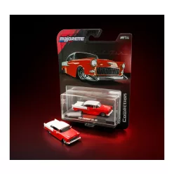   Majorette Collection 1955 Chevrolet Bel Air model car - red/white