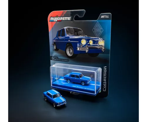 Majorette Collection 1966 Renault R8 Gordini model car - blue