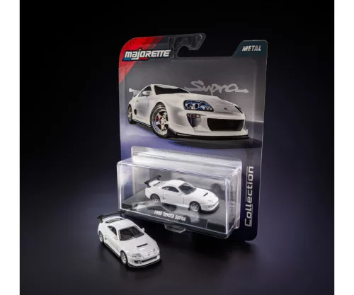 Majorette Collection 1995 Toyota Supra model car - white