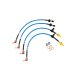 Alfa Romeo Giulietta MultiAir 1.4Turbo (148 Bhp) Brake Lines-Colour Black Colour Red - Solid Colour Blue - Solid Colour Clear Colour Yellow Colour Orange Colour Purple Colour Green Colour Blue - Transparent