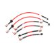 Alfa Romeo MiTo 1.4 Brake Lines-Colour Black Colour Purple Colour Orange Colour Clear Colour Green Colour Blue - Transparent Colour Red - Transparent
