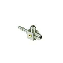 Aeromotive 3/8 Male Quick Connect Tee Fitting