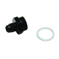   Aeromotive AN6 Holley Carb 7/8in x 20 Thread Dual Feed Bowl Adapter Fitting