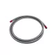 Fuel Hose AN8 11mm 2.4m Rubber SS with Steel Braid Aeromotive