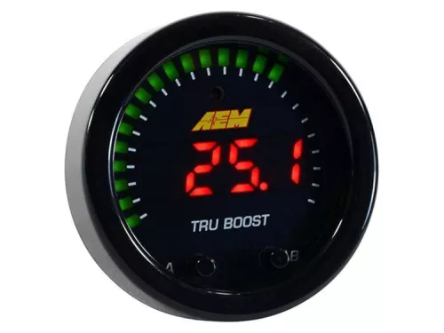 AEM Electronics Gauge Tru-Boost 2 Bar X-Series