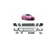 Bumper Set of Accessories BMW 5 E60 E61 Front Accesories