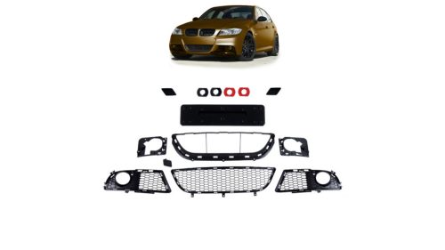 Bumper Set of Accessories BMW 3 E90 E91 Facelift Front Accesories