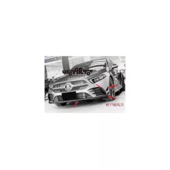 Splitter Mercedes-Benz A V177 W177 Front Bumper Gloss Black