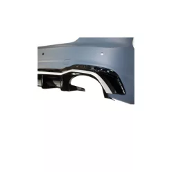 Bumper Audi A5 F5 Rear with Diffuser and Pipes