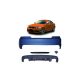 Bumper BMW 1 E82 E88 Rear with Diffuser