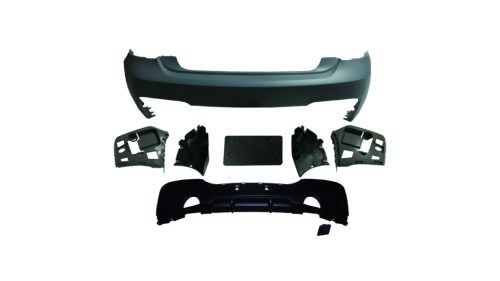 Bumper BMW 1 F20 F21 Rear with Diffuser