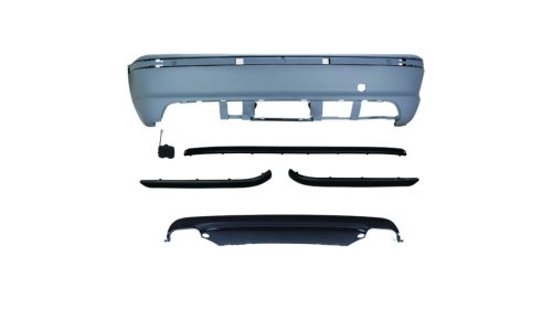 Bumper BMW 3 E46 Rear with Diffuser