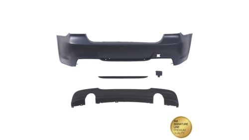 Bumper BMW 3 E90 Rear with Diffuser