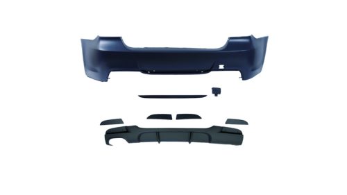 Bumper BMW 3 E90 Rear with Diffuser