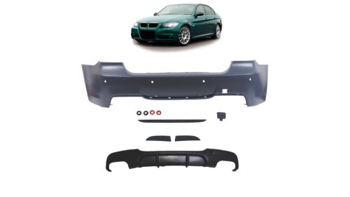 Bumper BMW 3 E90 Rear with Diffuser