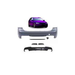 Bumper BMW 3 E91 Rear with Diffuser