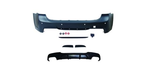 Bumper BMW 3 E91 Rear with Diffuser