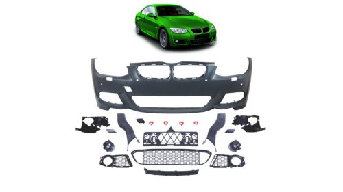 Bumper BMW 3 E92 E93 Facelift Front PDC SRA Fog Lights