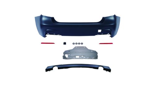 Bumper BMW 3 F30 Rear with Diffuser