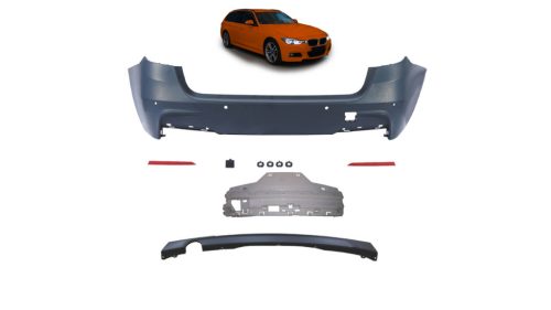Bumper BMW 3 F31 Rear with Diffuser